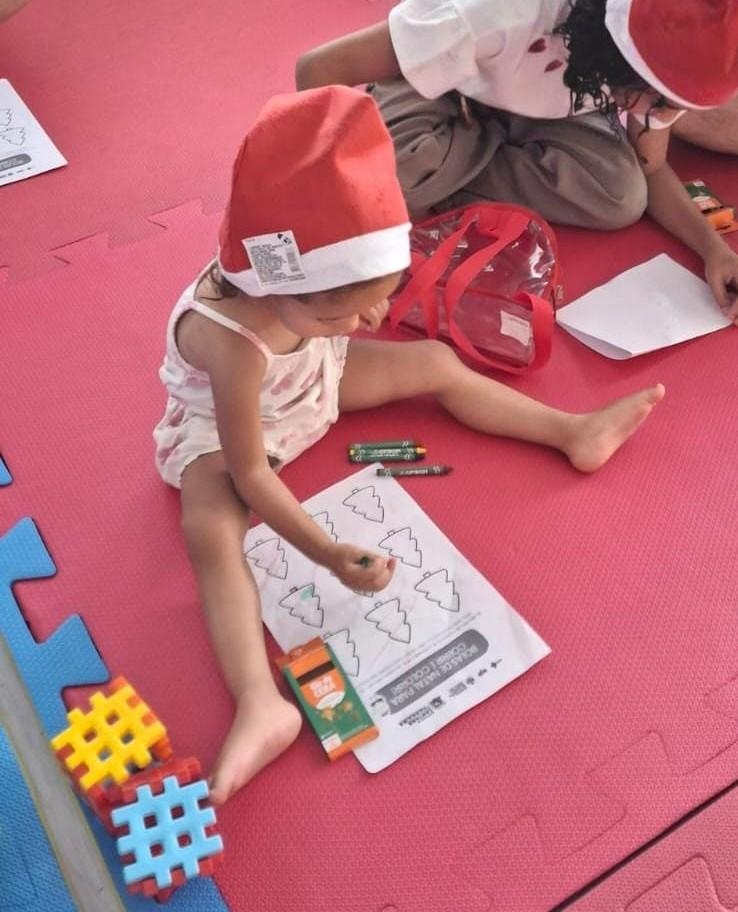 Ações natalinas marcam o 1º Natal do Hospital e Maternidade Municipal Santa Ana em Santana de Parnaíba