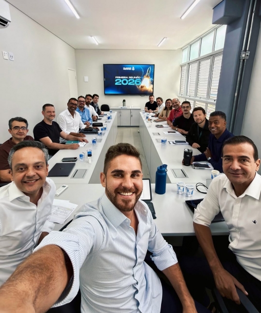Prefeito Kauan Berto realiza primeira reunião de secretários de 2026 em Cajamar