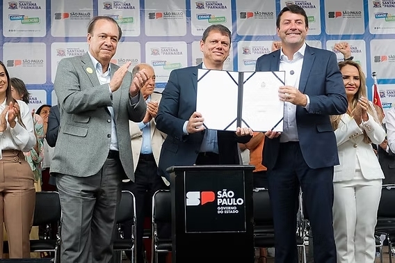 Elvis Cezar celebra reconhecimento e Governador Tarcísio ressalta gestão exemplar de Santana de Parnaíba