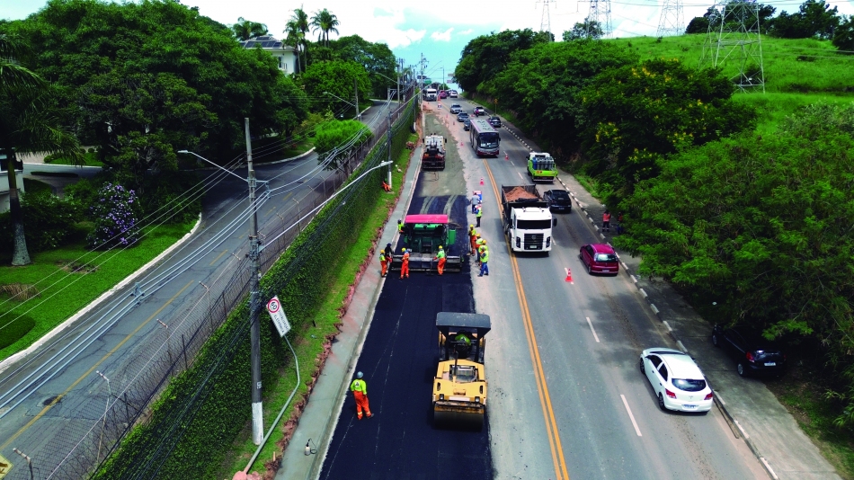 Duplicação da Avenida Yojiro Takaoka melhora a mobilidade em Alphaville
