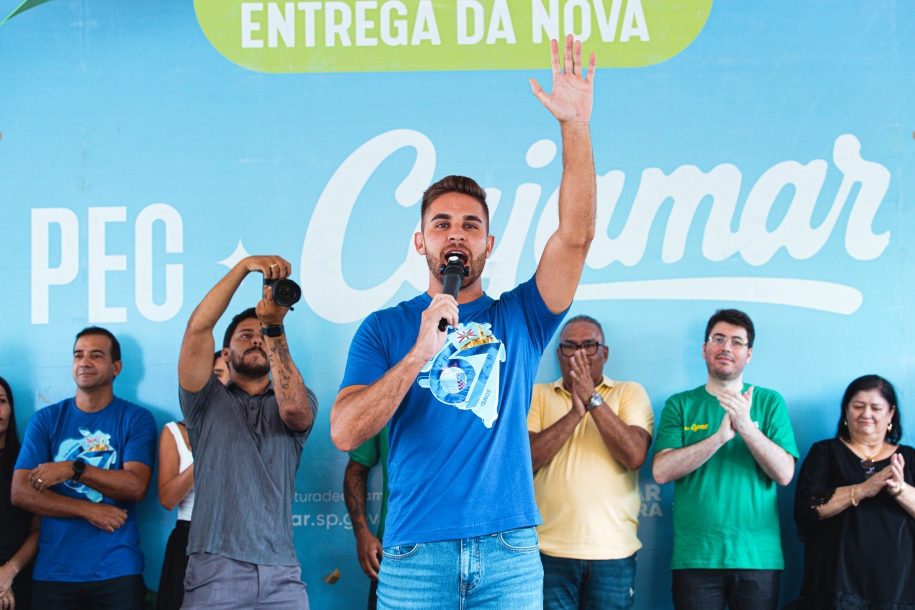 Prefeito Kauan Berto destaca missão de governar e parabeniza Cajamar pelos 67 anos