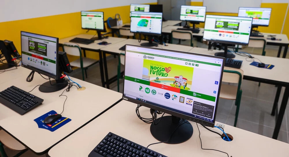 Osasco inaugura novo Centro de Inclusão Digital na biblioteca Heitor Sinegaglia