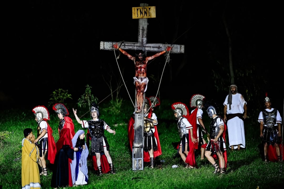 Drama da Paixão 2026 de Santana de Parnaíba ganha destaque nacional no Mais Você, da TV Globo