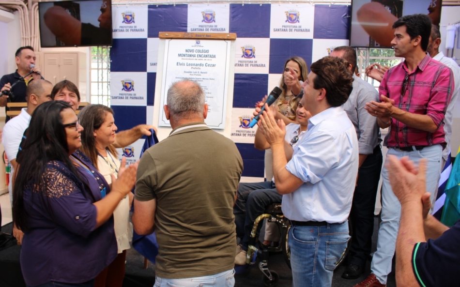 Elvis inaugura Colégio Montanha Encantada com mais 360 vagas