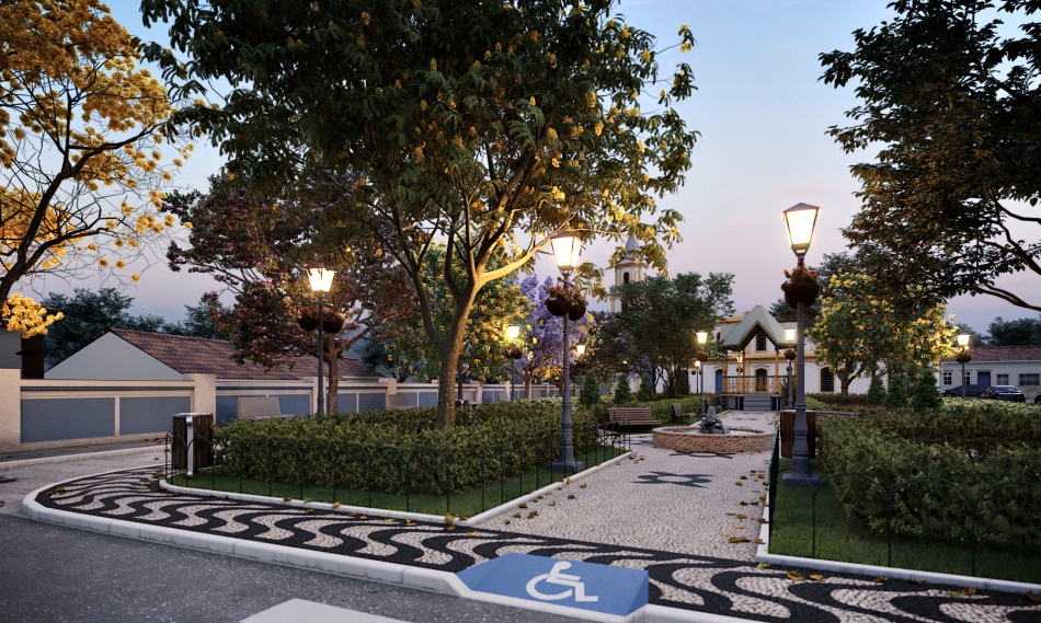 Revitalização do Centro Histórico deixará Praças belas e seguras