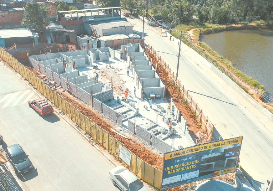 UBS Refúgio dos Bandeirantes está com as obras aceleradas