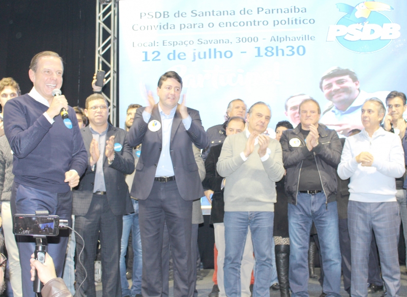 Encontro com João Doria reúne prefeitos e lideranças da região