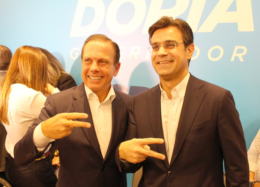 Doria anuncia Rodrigo Garcia como seu candidato a vice-governador