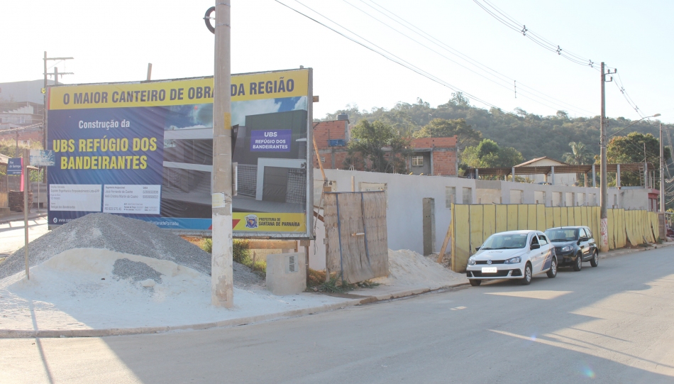 Avançam as obras da UBS Refúgio dos Bandeirantes