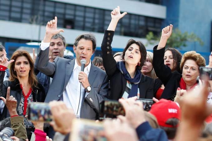 PT anuncia Haddad como candidato à Presidência da República