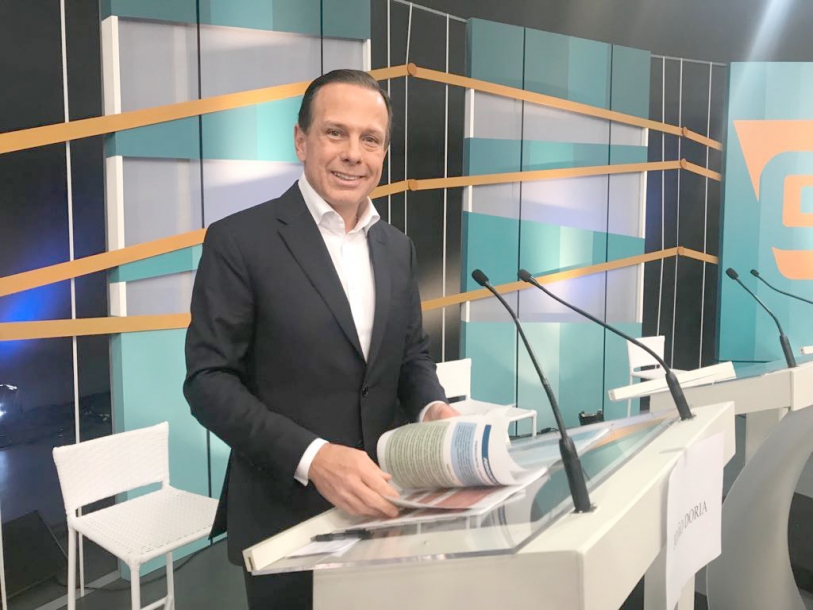 Doria amplia vantagem sobre Skaf e lidera em SP com 26%
