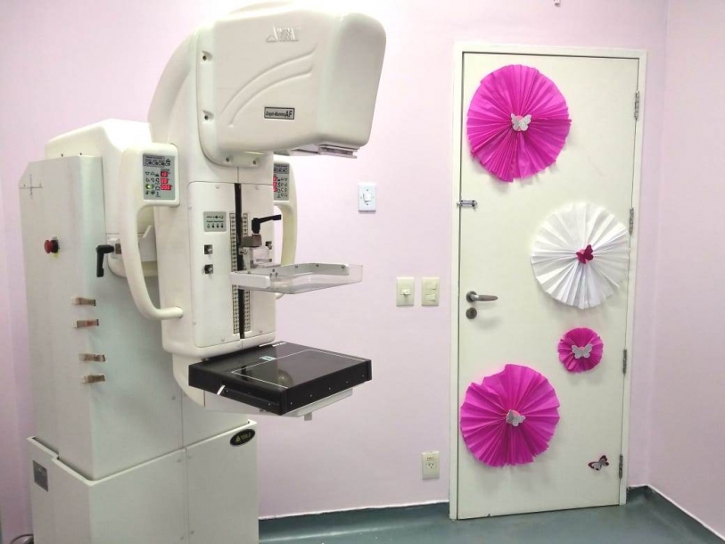 HMB dobra número de vagas para exames de mamografia 