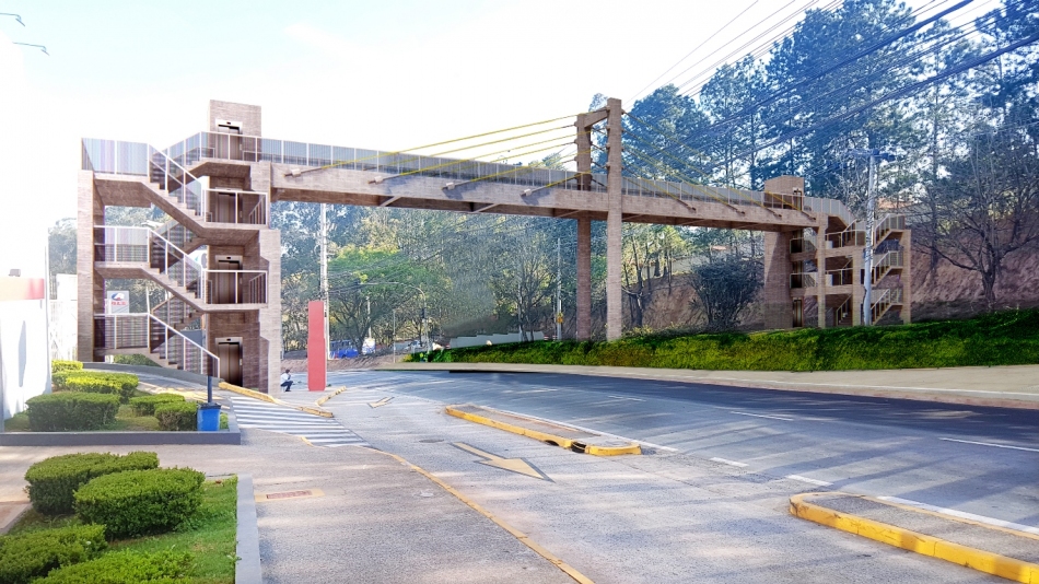 Alphaville terá passarela sobre a Avenida Yojiro Takaoka