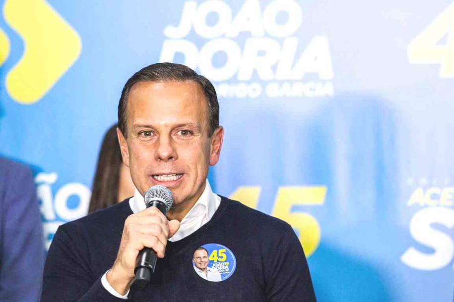 Doria lidera corrida para Governo do Estado com 52%; França 48%