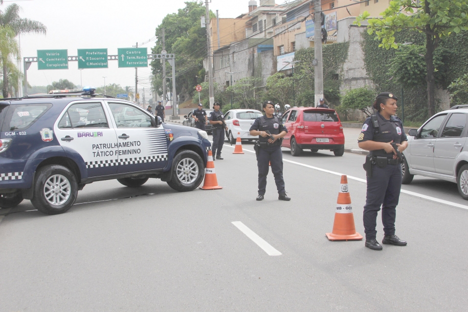 Guarda de Barueri cria equipe de Patrulhamento Tático Feminino 