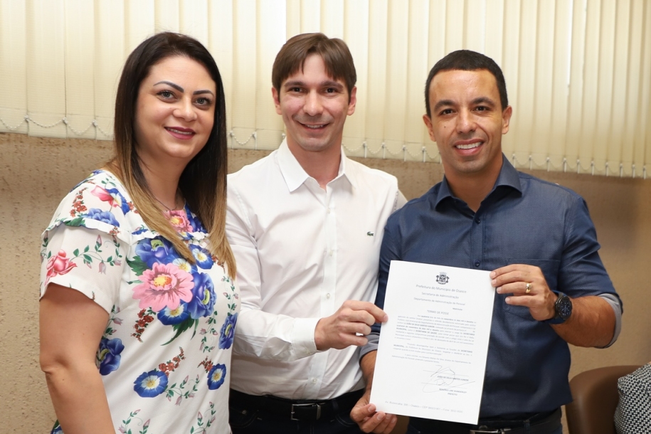 Rogério Lins empossa novo secretário de Saúde de Osasco