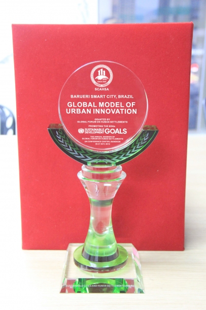 Barueri traz ao Brasil prêmio internacional de Cidade Inteligente