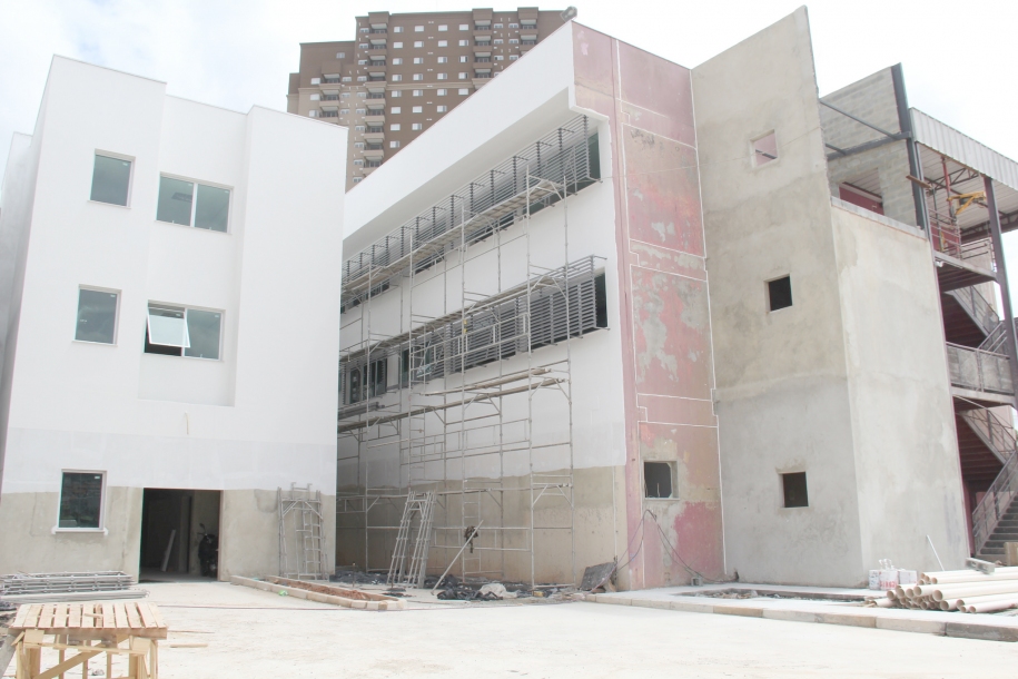 Centro de Diagnósticos de Barueri já tem 90% da obra pronta 