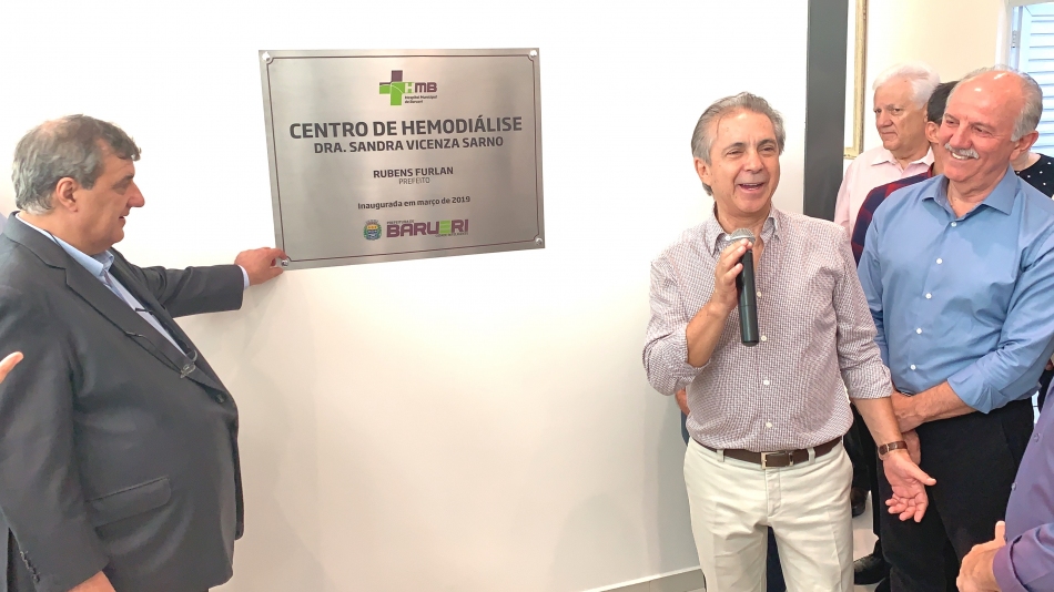 Furlan entrega ampliação e reforma do Centro de Hemodiálise