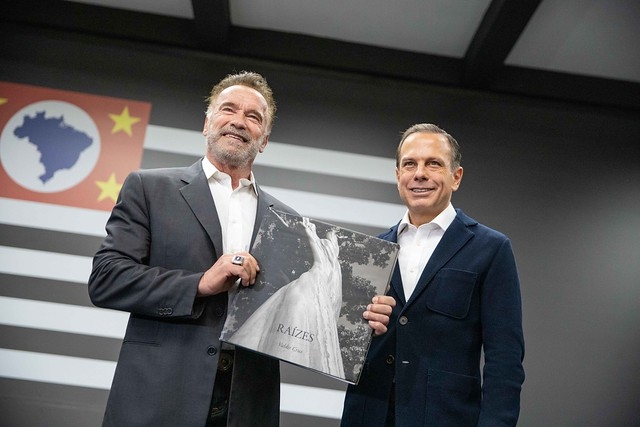 Doria discute ações de economia verde com Schwarzenegger