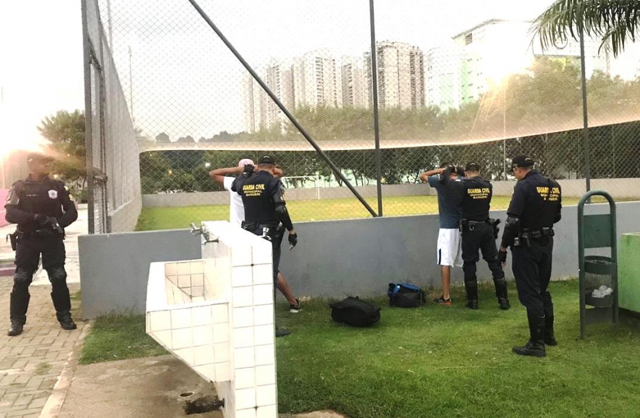 Guarda garante segurança de frequentadores do Complexo Esportivo 