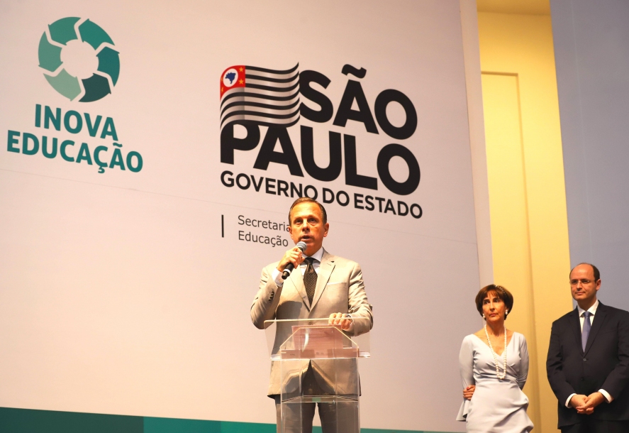 Governador João Doria lança o Programa Inova Educação