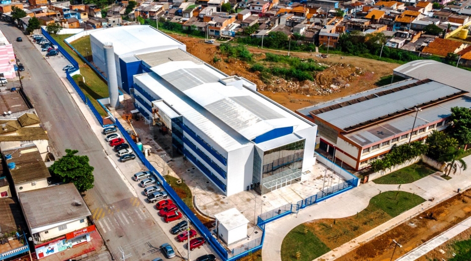 Obras nas Escolas do Futuro de Itapevi seguem em ritmo avançado