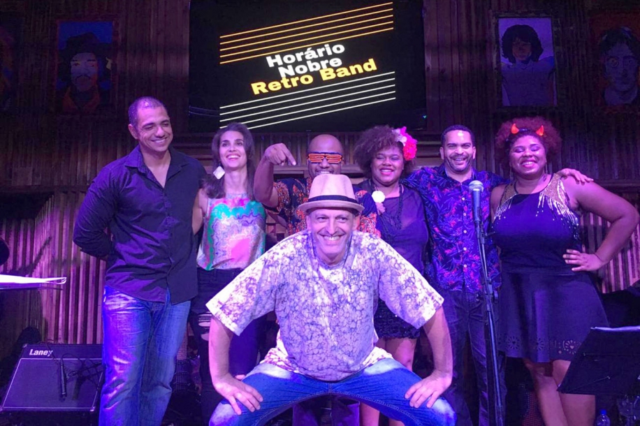 Horário Nobre Retrô Band e cover Paul McCartney no Pq. Dom José