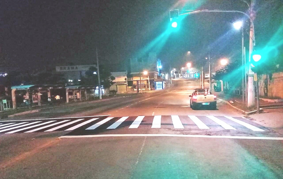 Cajamar revitaliza sinalização de trânsito na Av. Tenente Marques
