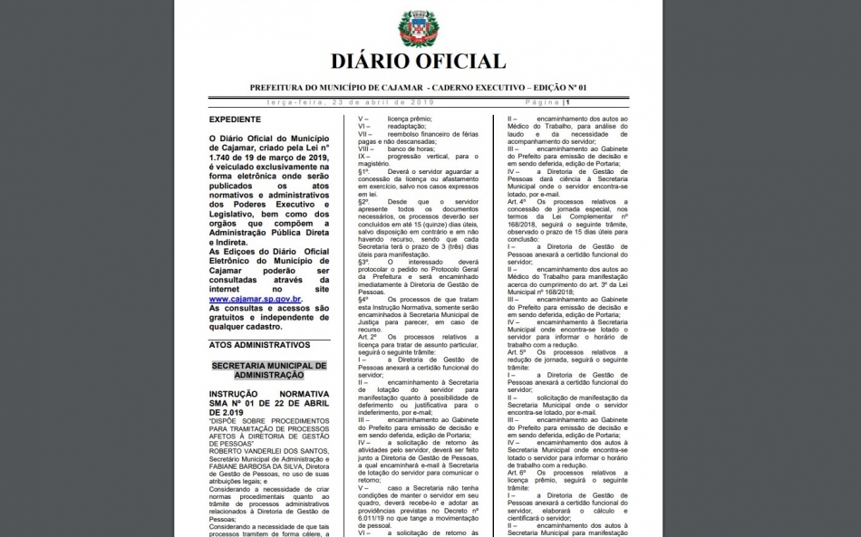 Inoperante, Prefeitura atribui a Danilo Joan ação de Saulo