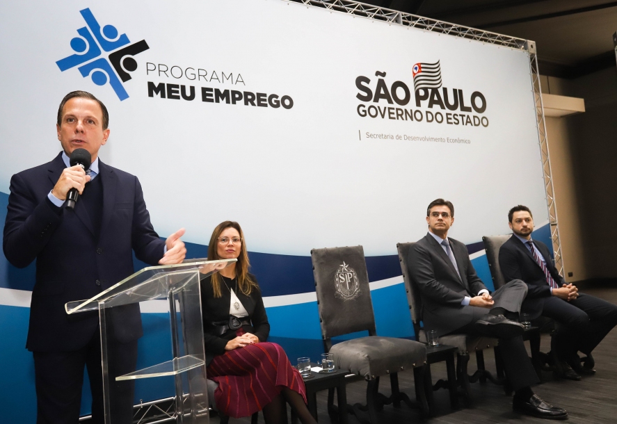 Doria amplia Programa Meu Emprego com 130 mil vagas