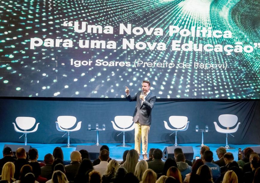 Com metas até 2040, Igor Soares lança programa Educa Itapevi