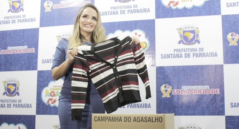 Selma Cezar lança Campanha do Agasalho do Fundo Social