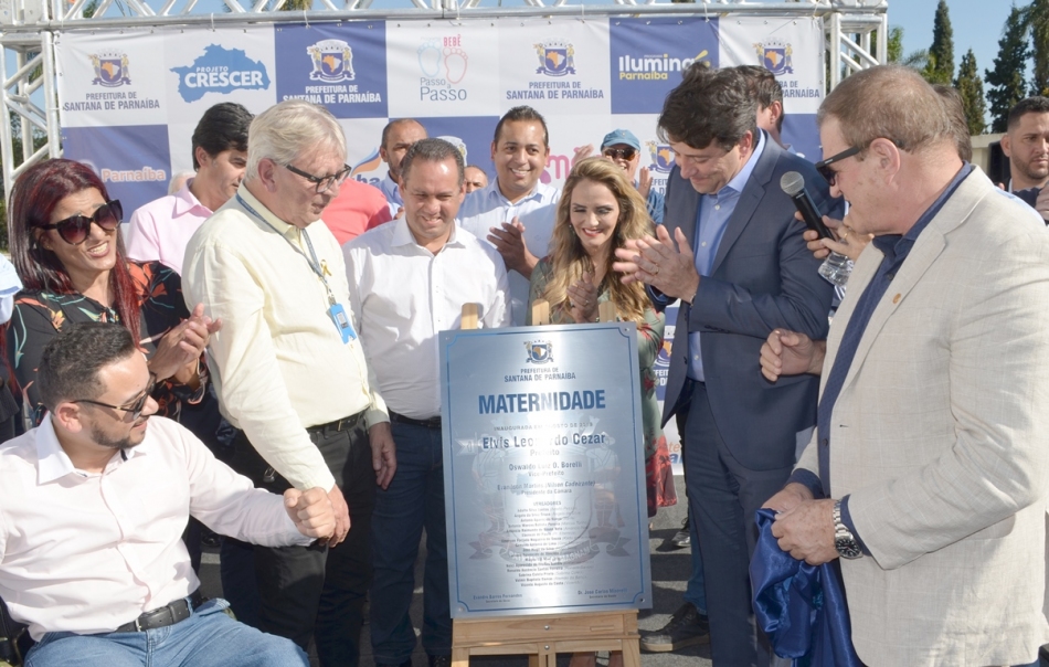 Elvis Cezar entrega Maternidade de Parnaíba com a UCI neonatal
