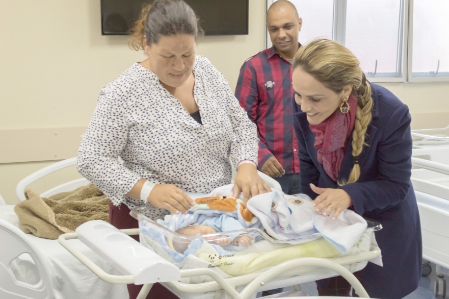Nasce Theo: o primeiro bebê da Maternidade de Santana de Parnaíba