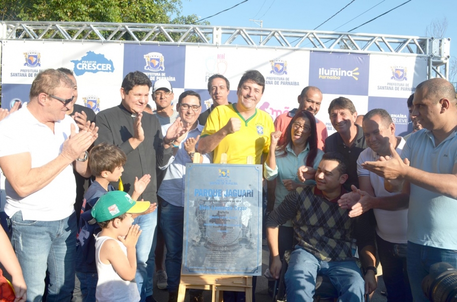 Elvis Cezar inaugura Parque do Jaguari com mais de 10 mil m²