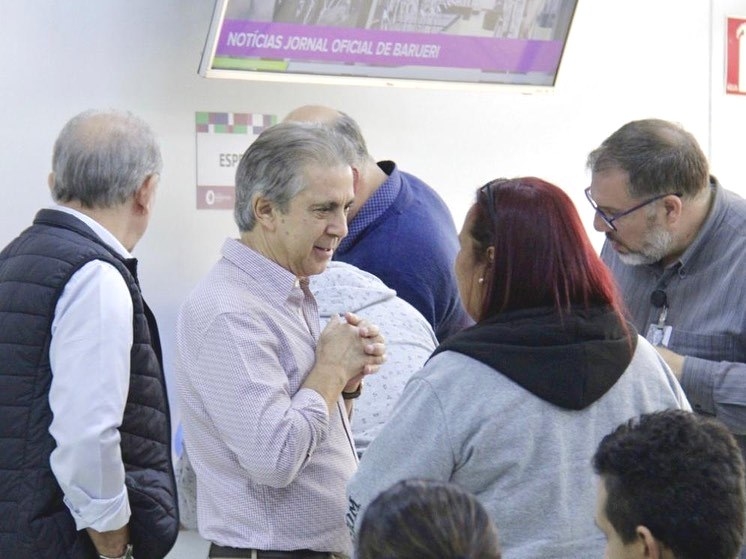 Furlan visita pacientes no novo Centro de Diagnósticos de Barueri