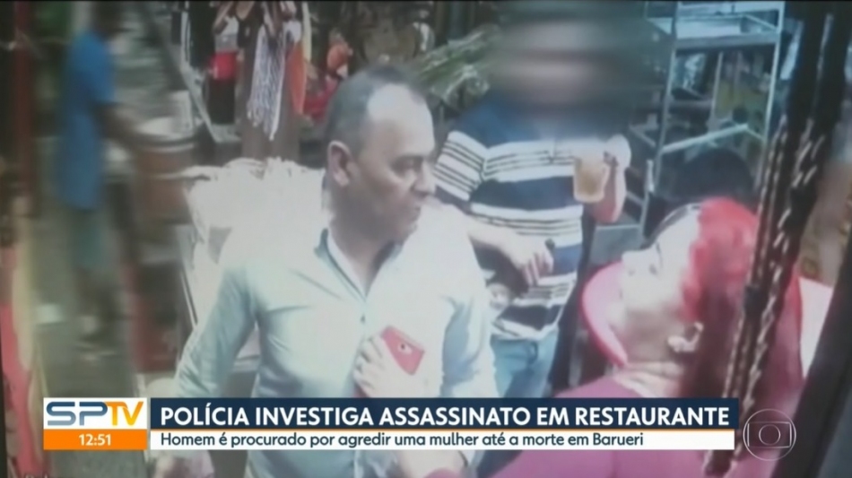 Homem que espancou mulher até a morte em bar de Barueri é preso