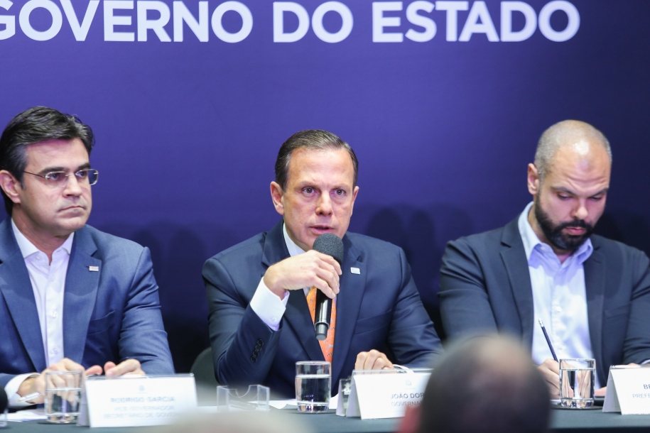 Pesquisa aponta gestão Doria com 31,2% de avaliação regular