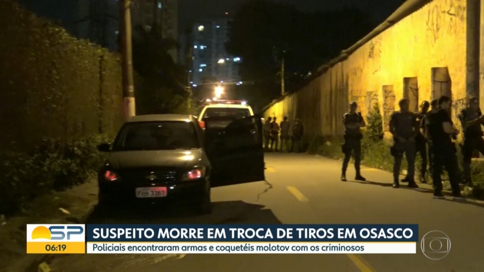 Homem morre após trocar tiros com a Polícia Militar em Osasco