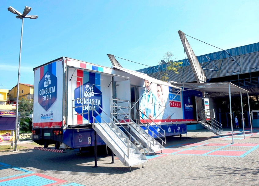 Carreta da Saúde vai atender mais de 50 pacientes por dia