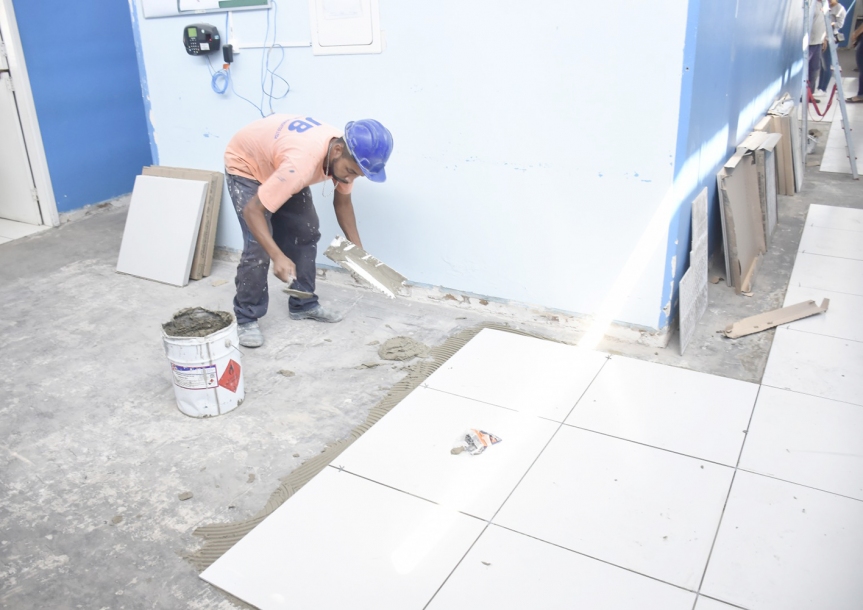 Danilo Joan realiza reforma na UBS Parque São Roberto