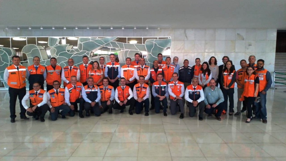 Defesa Civil de Parnaíba no lançamento da Frente Parlamentar