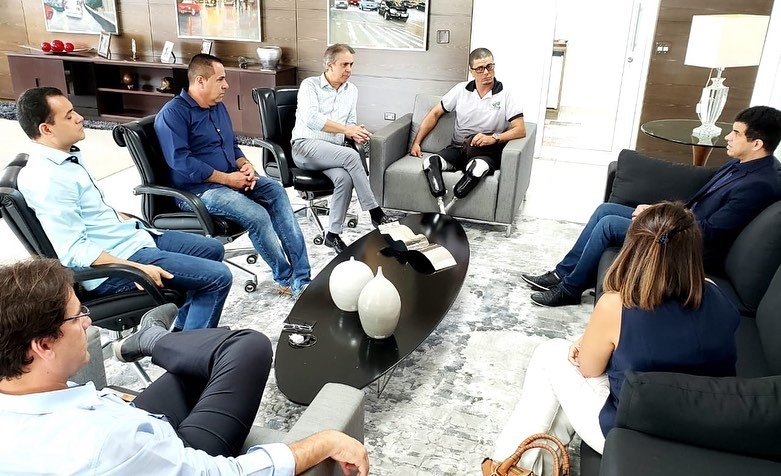 Rubens Furlan recebe presidente do Comitê Paralímpico Brasileiro