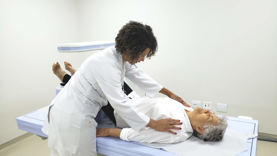 Densitometria óssea está funcionando no Centro de Diagnósticos