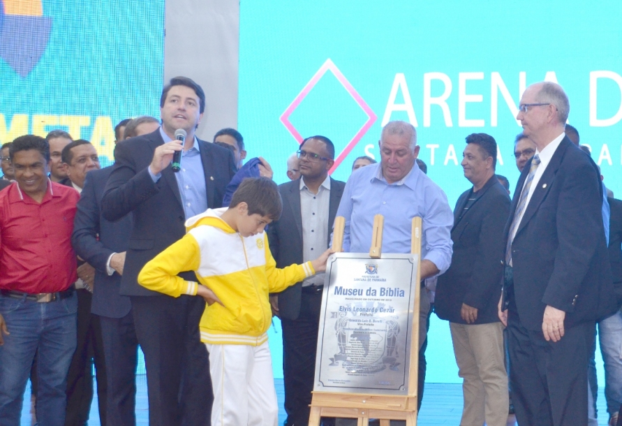 Elvis Cezar lança Plano de Metas 20+21 e inaugura Museu da Bíblia