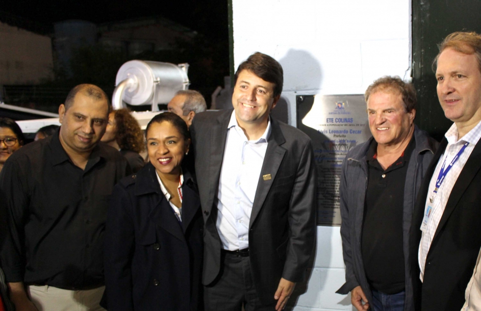 Elvis Cezar inaugura Estação de Tratamento de Esgoto no Colinas