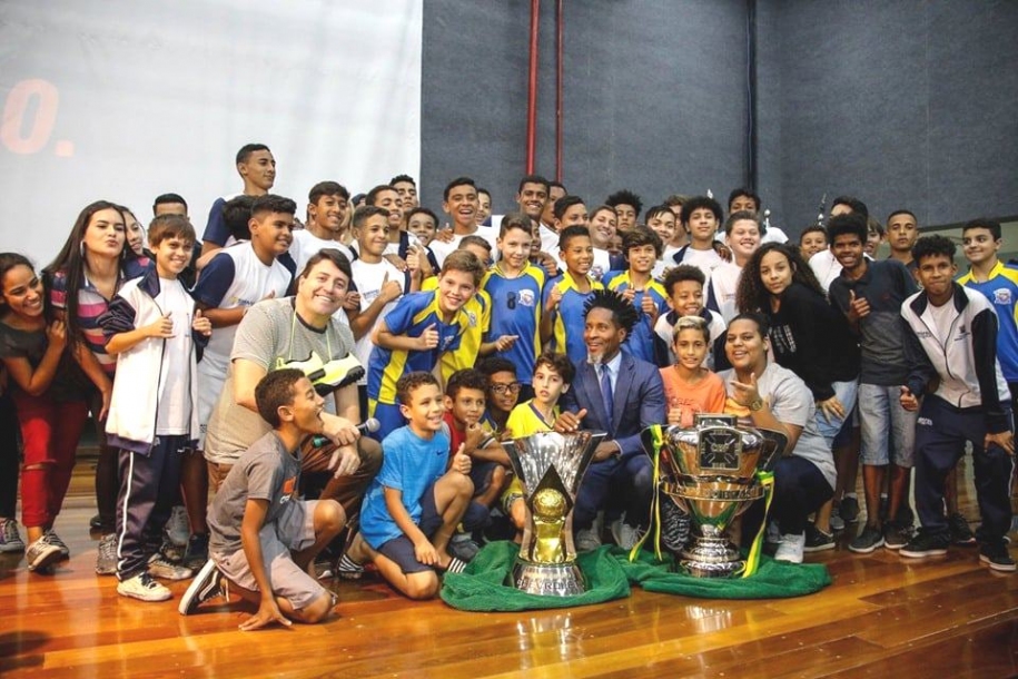 Zé Roberto conta sua história de vida na Arena de Eventos