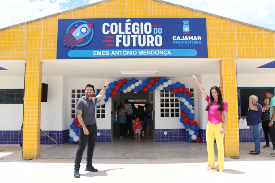 Danilo Joan entrega Colégio do Futuro no Portal dos Ipês