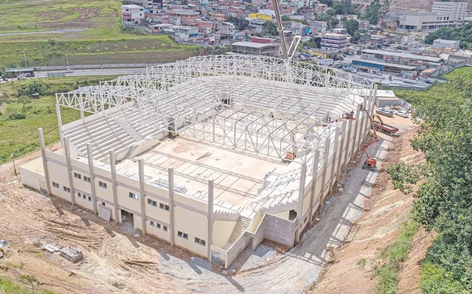 Arena de Esportes terá capacidade para receber 2400 pessoas